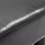 HOMCOM Pouf repose-pieds ottoman en tissu moderne 16 cubes