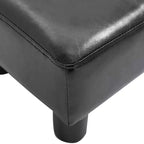 HOMCOM Pouf repose-pieds ottoman en tissu moderne 16 cubes