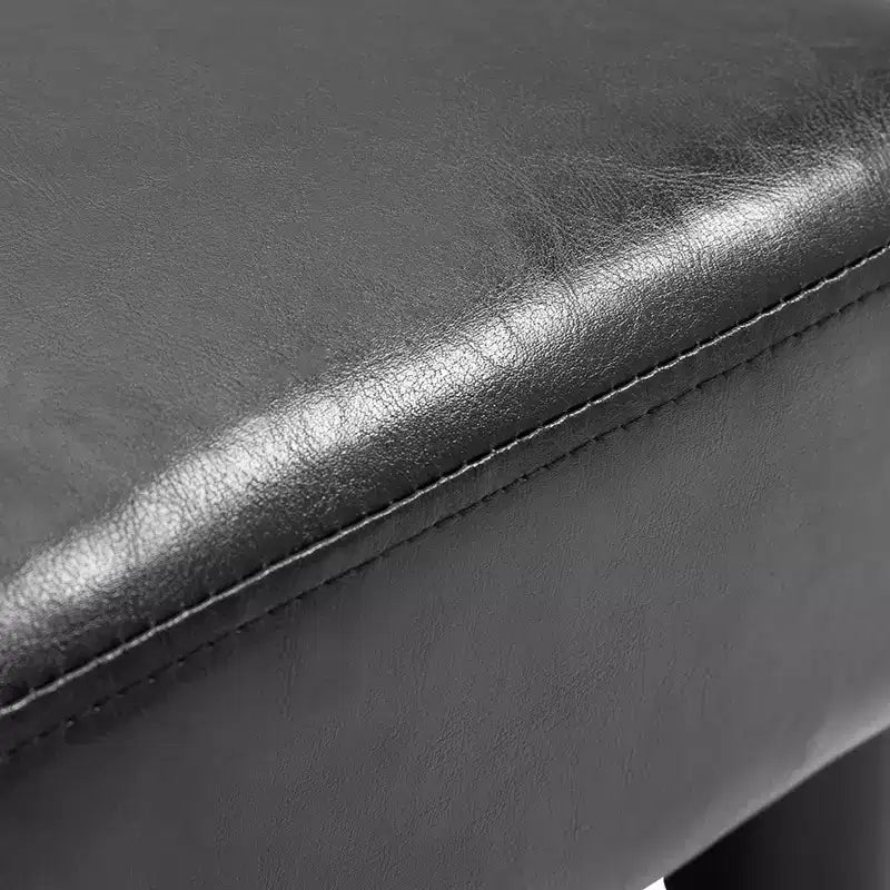 HOMCOM Pouf repose-pieds ottoman en tissu moderne 16 cubes
