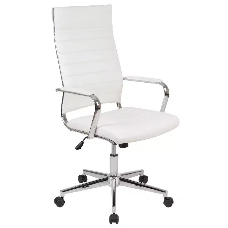 Merrick Lane High Back Home Office Chair With Pneumatic Seat Height Adjustment And 360 Swivel