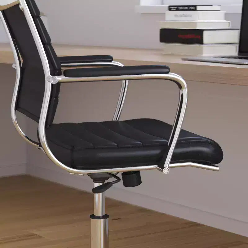 Chaise de bureau Merrick Lane à dossier haut avec réglage pneumatique de la hauteur d'assise et pivotement à 360°