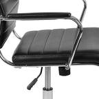 Chaise de bureau Merrick Lane à dossier haut avec réglage pneumatique de la hauteur d'assise et pivotement à 360°