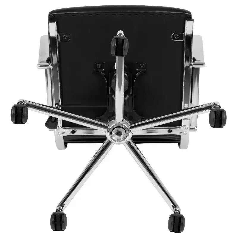 Chaise de bureau Merrick Lane à dossier haut avec réglage pneumatique de la hauteur d'assise et pivotement à 360°