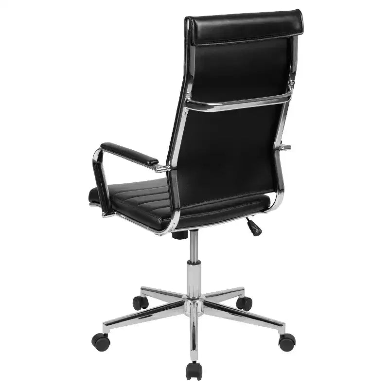 Chaise de bureau Merrick Lane à dossier haut avec réglage pneumatique de la hauteur d'assise et pivotement à 360°