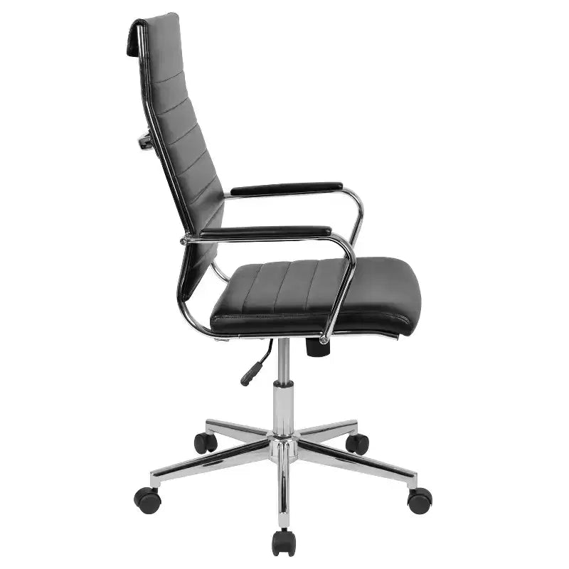 Chaise de bureau Merrick Lane à dossier haut avec réglage pneumatique de la hauteur d'assise et pivotement à 360°