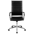 Chaise de bureau Merrick Lane à dossier haut avec réglage pneumatique de la hauteur d'assise et pivotement à 360°