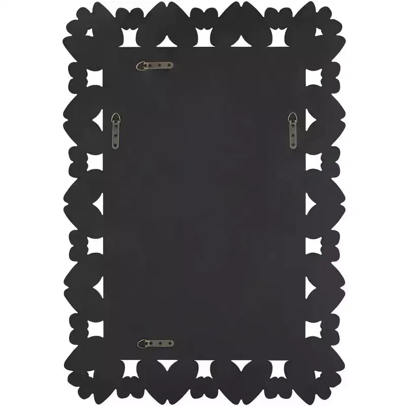 Miroir mural décoratif rectangulaire Possini Euro Design Veneto pour coiffeuse, cadre moderne en verre taillé, 71 cm de large pour salle de bain, chambre à coucher, salon, bureau