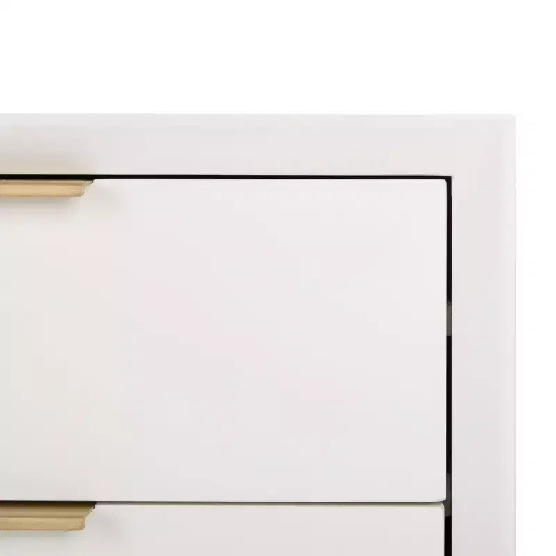 Table d'appoint à 3 tiroirs Baskin - ACC6605A - Blanc - Safavieh