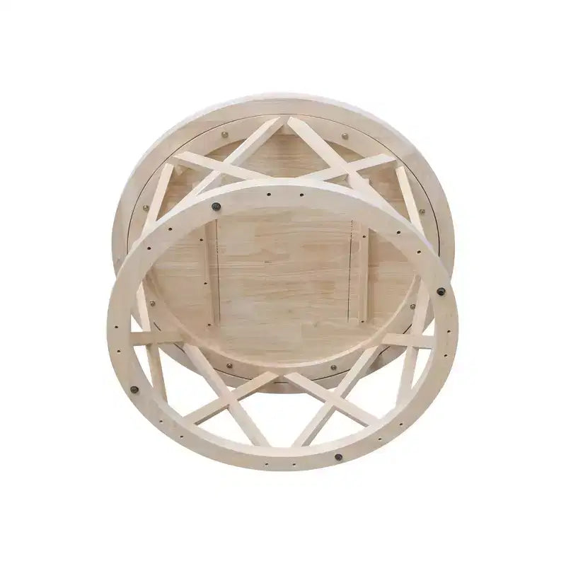 Table basse ronde Ceylon 40 po – International Concepts