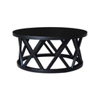 Table basse ronde Ceylon 40 po – International Concepts