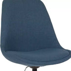 Chaise de bureau pivotante Merrick Lane avec assise pivotante réglable en hauteur, revêtement élégant