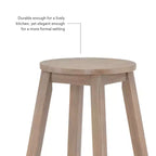 Tabouret de bar hauteur comptoir Killian 24 po - Linon