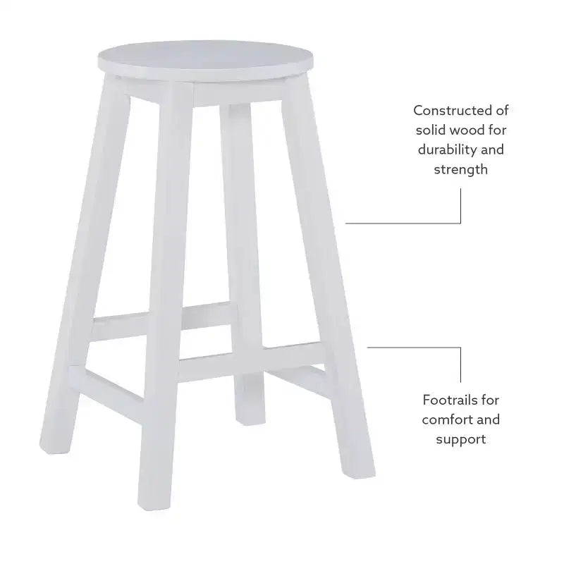 Tabouret de bar hauteur comptoir Killian 24 po - Linon