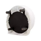 Jennifer Taylor Home Yolanda Ottoman Rond d'Appoint Rembourré 24 po
