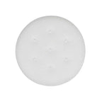 Jennifer Taylor Home Yolanda Ottoman Rond d'Appoint Rembourré 24 po