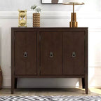 Meuble de rangement d'appoint avec étagère réglable-ModernLuxe