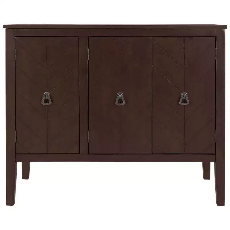 Meuble de rangement d'appoint avec étagère réglable-ModernLuxe