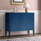 Meuble de rangement d'appoint avec étagère réglable-ModernLuxe