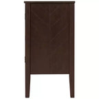 Meuble de rangement d'appoint avec étagère réglable-ModernLuxe