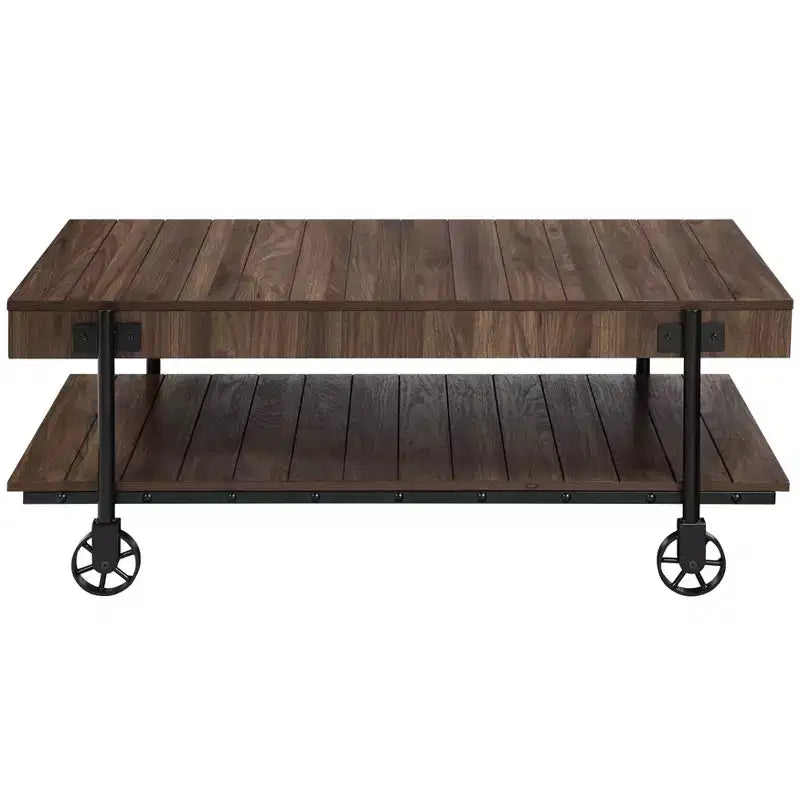 Ensemble de 2 tables basses industrielles Huntingdale - miBasics