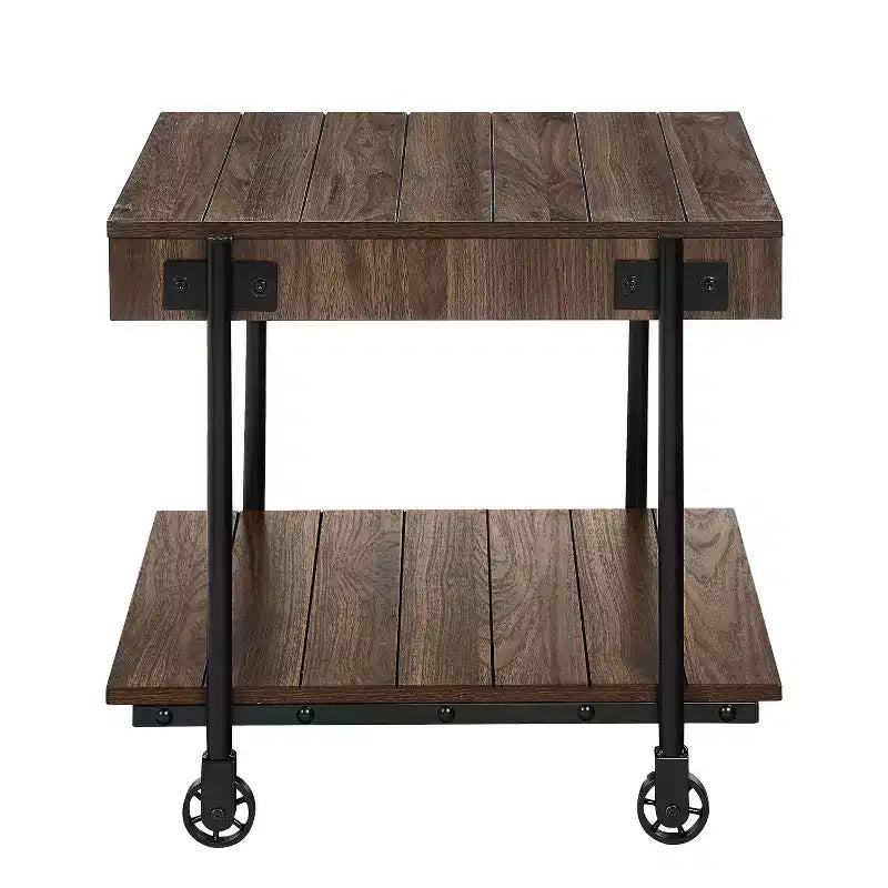 Ensemble de 2 tables basses industrielles Huntingdale - miBasics