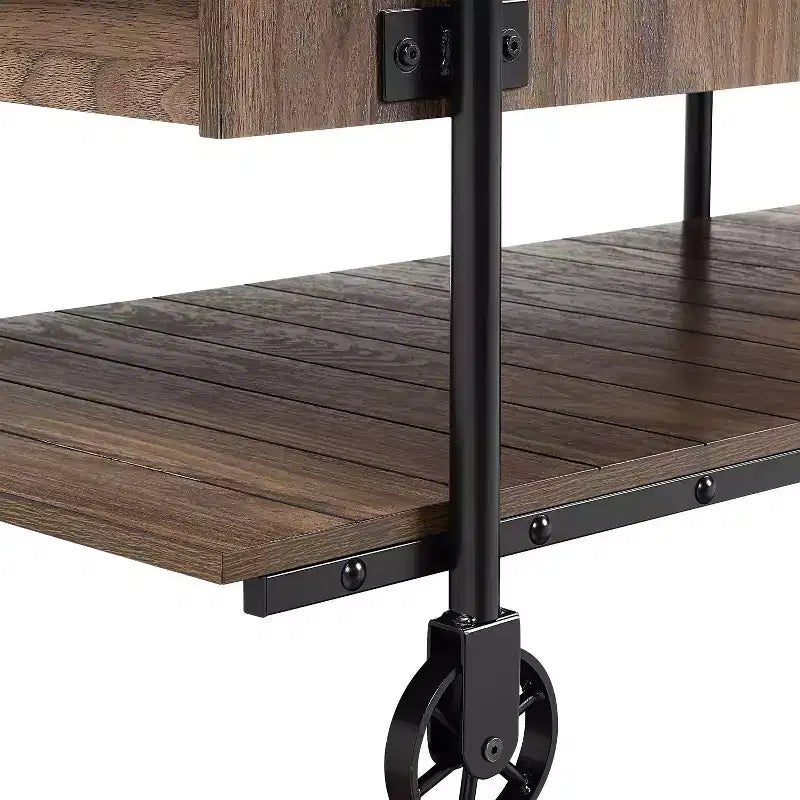 Ensemble de 2 tables basses industrielles Huntingdale - miBasics