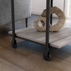 Ensemble de 2 tables basses industrielles Huntingdale - miBasics