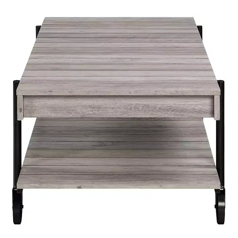 Ensemble de 2 tables basses industrielles Huntingdale - miBasics