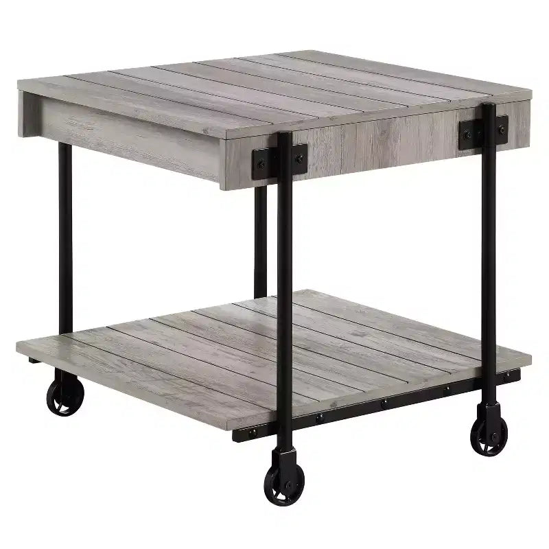 Ensemble de 2 tables basses industrielles Huntingdale - miBasics