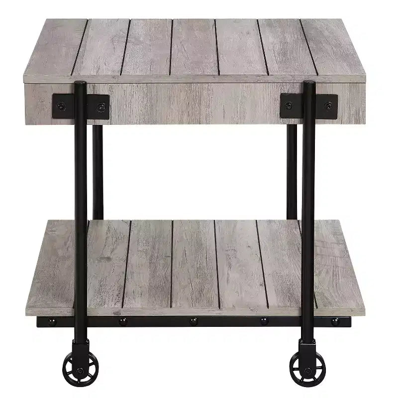 Ensemble de 2 tables basses industrielles Huntingdale - miBasics