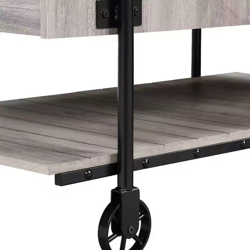 Ensemble de 2 tables basses industrielles Huntingdale - miBasics