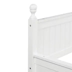 Lit de repos double en bois avec lit gigogne - ModernLuxe