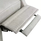 Fauteuil inclinable contemporain capitonné Callade - Christopher Knight Home