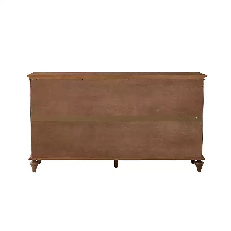 Nikolaj Buffet traditionnel 3 tiroirs de 147 cm de large avec pieds en bois massif | KARAT HOME