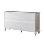 Nikolaj Buffet traditionnel 3 tiroirs de 147 cm de large avec pieds en bois massif | KARAT HOME
