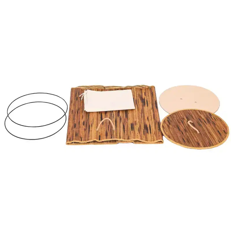 Panier à linge pliable Wickerwise avec couvercle et poignées pour organiser les vêtements et les jouets, bac de lavage durable