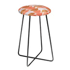 ThirtyOne Illustrations Plum Counter Height Barstool - Deny Designs
