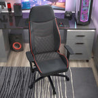 Fauteuil de jeu inclinable en similicuir – Design de voiture de course, 5 couleurs, capacité de 118 kg