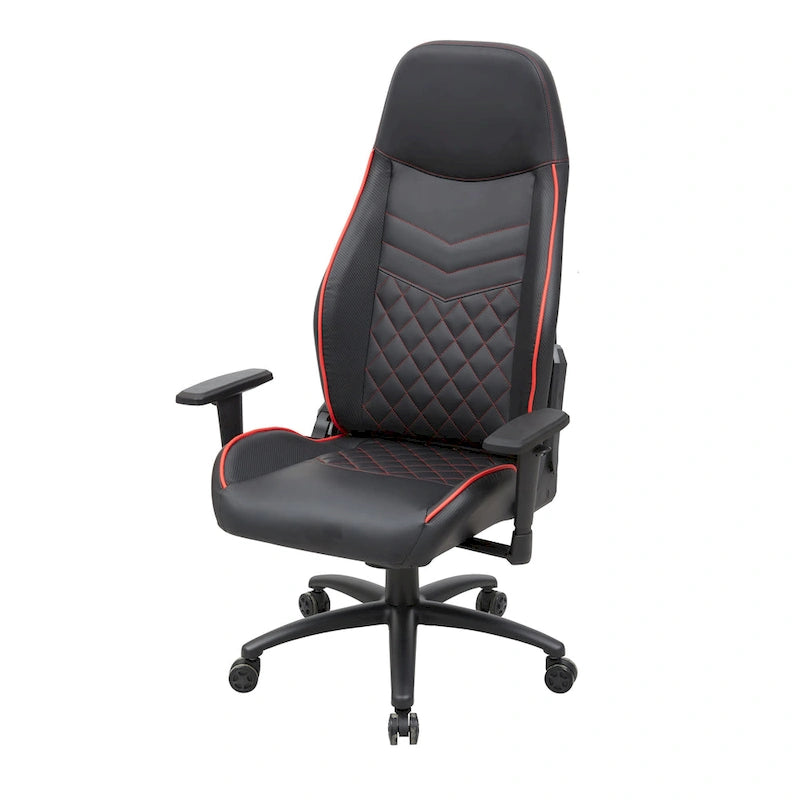 Fauteuil de jeu inclinable en similicuir – Design de voiture de course, 5 couleurs, capacité de 118 kg