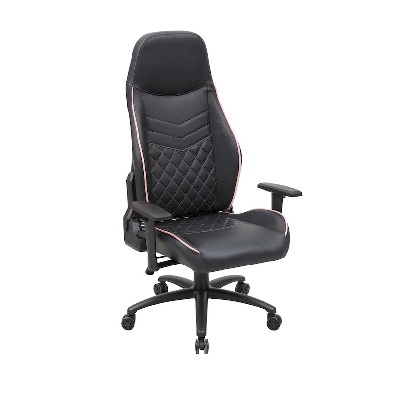 Fauteuil de jeu inclinable en similicuir – Design de voiture de course, 5 couleurs, capacité de 118 kg