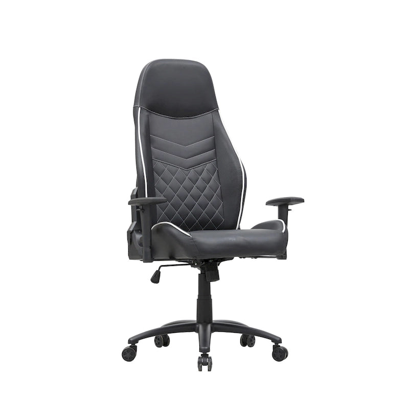 Fauteuil de jeu inclinable en similicuir – Design de voiture de course, 5 couleurs, capacité de 118 kg