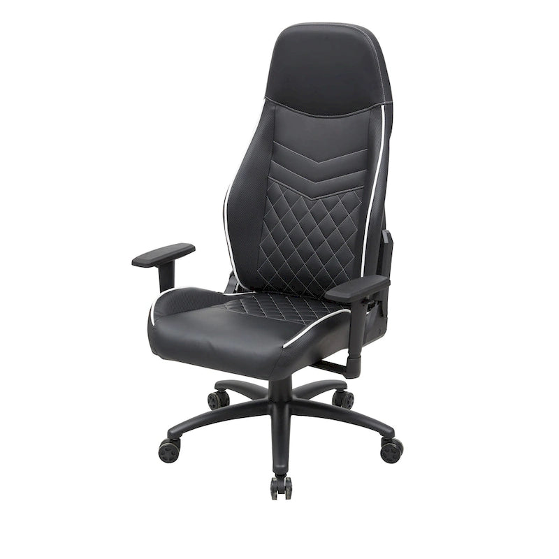 Fauteuil de jeu inclinable en similicuir – Design de voiture de course, 5 couleurs, capacité de 118 kg