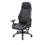 Fauteuil de jeu inclinable en similicuir – Design de voiture de course, 5 couleurs, capacité de 118 kg