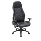 Fauteuil de jeu inclinable en similicuir – Design de voiture de course, 5 couleurs, capacité de 118 kg