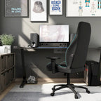 Fauteuil de jeu inclinable en similicuir – Design de voiture de course, 5 couleurs, capacité de 118 kg