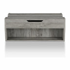 Table basse relevable rustique avec rangement – Chêne recyclé, style ferme, 104 cm