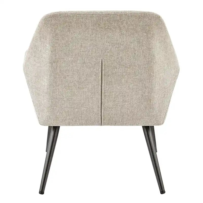 Fauteuil d'appoint en tissu – Fauteuil rembourré pour salon ou chambre à coucher