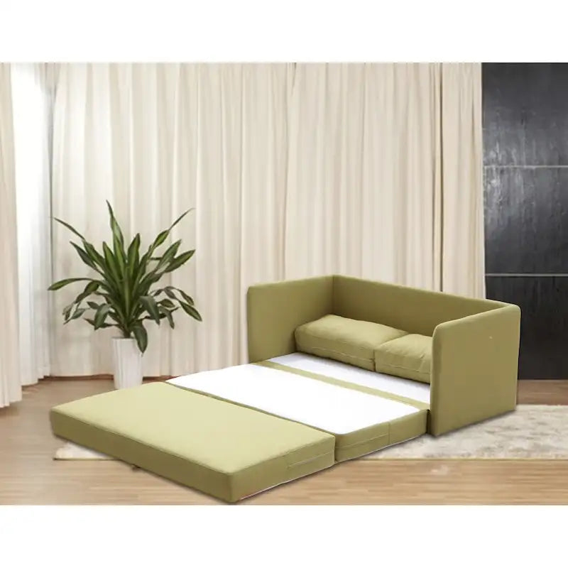 Causeuse et canapé-lit en mousse réversible – Coussin de 13 cm, 3 coloris