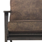Fauteuil d'appoint Mid-Century Modern – Dossier à lattes, Structure en hêtre massif