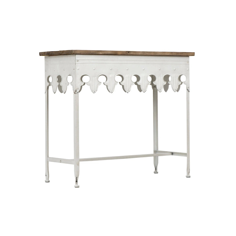 Table basse Glam dorée en métal avec plateau en verre et étagère miroir – Salon moderne
